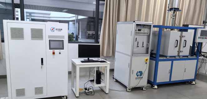 Delivered hydrogen supply equipment supporting an SOFC research application