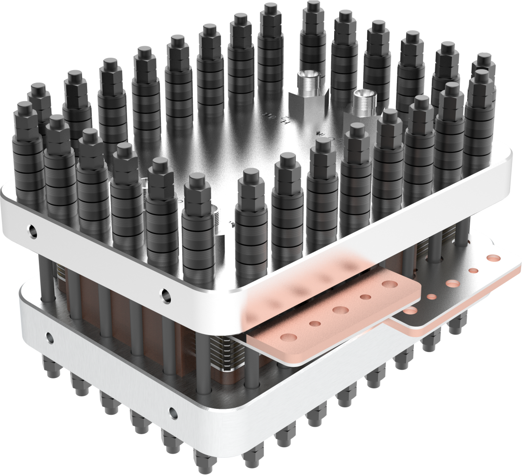 ST-PEME-1-C and ST-PEME-2-C industrial OEM PEM electrolyzer stack modules